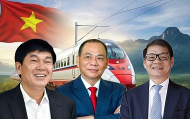 Vì sao tỷ phú Phạm Nhật Vượng, Trần Đình Long, Trần Bá Dương đua nhau đề xuất làm đường sắt tốc độ cao Bắc - Nam?  