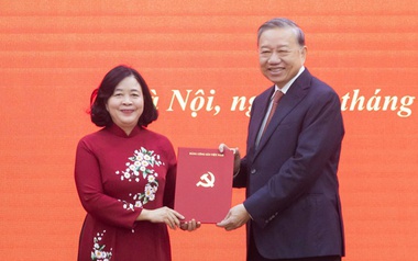 Bà Bùi Thị Minh Hoài làm Bí thư Đảng ủy MTTQ, các đoàn thể Trung ương