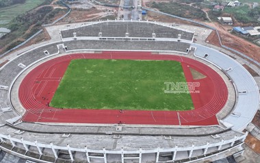 Ngày mai, chính thức khánh thành sân vận động trị giá hơn 500 tỷ đồng, 22.000 chỗ ngồi lớn nhất miền núi phía Bắc