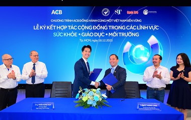 ACB công bố mô hình phát triển bền vững theo hướng tạo giá trị chung cho cộng đồng Việt Nam