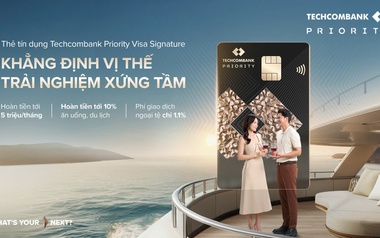 Techcombank Priority Visa Signature: Biểu tượng quyền lực - Mở khóa chuẩn sống đỉnh cao