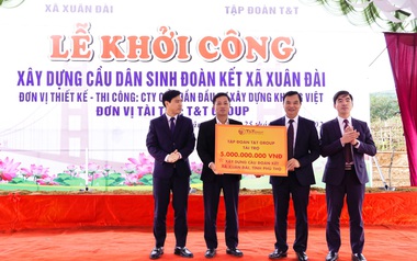 T&T Group tài trợ 5 tỷ đồng xây dựng cầu dân sinh Đoàn kết tại Phú Thọ