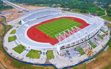 Chưa đầy 20 ngày nữa, chính thức khánh thành sân vận động trị giá hơn 500 tỷ đồng, 22.000 chỗ ngồi lớn nhất miền núi phía Bắc