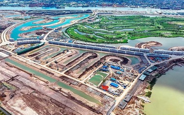 Dự án "đảo hoàng gia" Vinhomes Vũ Yên (Hải Phòng) của tỷ phú Phạm Nhật Vượng đón tin vui