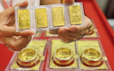 Sáng 9/5: Giá vàng nhẫn, vàng miếng đồng loạt giảm mạnh