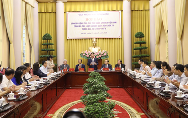 Công bố Lệnh của Chủ tịch nước về Luật sửa đổi, bổ sung một số điều của Luật Các tổ chức tín dụng