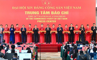 Khai trương Trung tâm Báo chí Đại hội XIV của Đảng