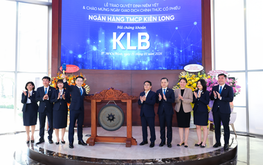 Cổ phiếu ngân hàng Kiên Long lên sàn HOSE, vốn hóa chạm ngưỡng 10.000 tỷ đồng