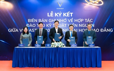 VinFast muốn đưa "kỹ thuật sửa chữa cơ bản xe ô tô điẹn VinFast" vào chương trình đào tạo tại 30 trường đại học, cao đẳng