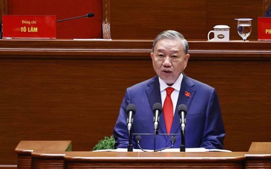 Tổng Bí thư Tô Lâm báo cáo về các văn kiện trình Đại hội XIV của Đảng