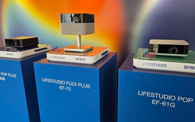 Máy chiếu di động nặng chỉ 1,6 kg, giá từ 16,8 triệu tại Việt Nam