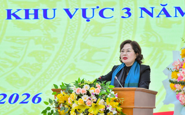 Thống đốc Nguyễn Thị Hồng biểu dương một khu vực có tỷ lệ nợ xấu chỉ 0,59%, dòng vốn đi đúng lĩnh vực sản xuất thực chất