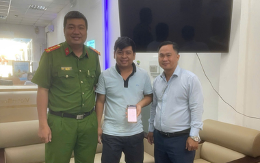 Sau khi chuyển khoản 600 triệu đồng đến tài khoản VietinBank đuôi 9999, người đàn ông liền đến công an trình báo