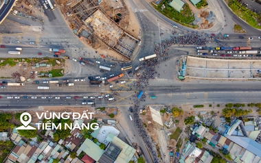 Toàn cảnh nút giao có 2 hầm, 3 tầng, 8 cầu, trị giá 3.400 tỷ đồng ở TP.HCM