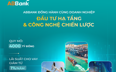 ABBank ưu đãi vốn vay cho doanh nghiệp đầu tư hạ tầng điện, giao thông và công nghệ chiến lược