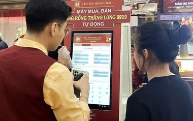 Việt Nam xuất hiện Máy bán Vàng tự động: Đặt tại các điểm bán sau