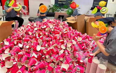 Một thương hiệu trà sữa huỷ hơn 10.000 cốc giấy vì vi phạm bản quyền hình ảnh của Nhà sách Phương Nam