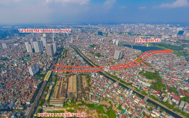 Dự án đường vành đai hơn 2.400 tỷ cạnh khu đô thị của Vinhomes có chuyển động mới ngay đầu năm