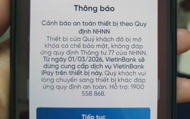 Nhiều người dùng Vietcombank, BIDV, Agribank, VietinBank... bị chặn chuyển, rút tiền qua điện thoại từ hôm nay (1/3): Cần làm gì để tiếp tục giao dịch?