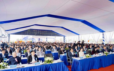 Lễ khởi công "Thành phố Ánh sáng" quy mô 176ha bên bờ sông Mã