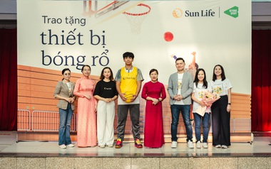 Sun Life khẳng định cam kết lâu dài vì sức khỏe thế hệ trẻ với chương trình Hoops + Health 2026