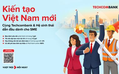 Techcombank – đối tác tài chính hàng đầu đồng hành cùng SME kiến tạo “Việt Nam mới”