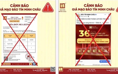 Cảnh báo thủ đoạn lừa đảo giả danh thương hiệu vàng uy tín để chiếm đoạt tài sản