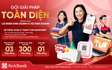 SeABank tung “combo” giải pháp toàn diện giúp hộ kinh doanh số hóa dòng tiền