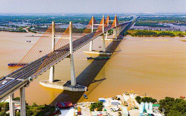 Cây cầu dây văng gần 7.300 tỷ đồng dài 5,4km, lọt top 3 thế giới về số nhịp do người Việt lần đầu tự thiết kế, thi công