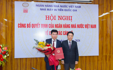 Thống đốc Nguyễn Thị Hồng bổ nhiệm nhân sự phụ trách Nhà máy In tiền Quốc gia