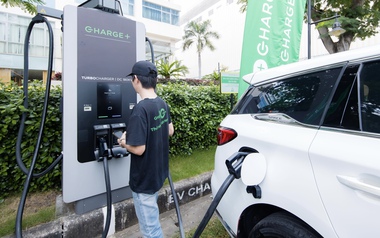 Grab bắt tay một nền tảng kết nối trạm sạc, gỡ "nút thắt" cho tài xế xe điện