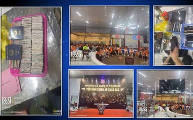 Triệt xóa đường dây cờ bạc xuyên quốc gia 1.200 tỷ đồng ở Lào do vợ chồng người Việt cầm đầu