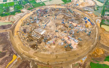 Một công trình lớn nhất thế giới đang được xây dựng tại Việt Nam: Vượt Trung Quốc, Anh, Ấn Độ về quy mô, thu hút sự quan tâm đặc biệt từ truyền thông quốc tế