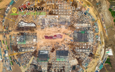 Đại công trường xây sân vận động lớn thứ hai Việt Nam: Lột xác sau 2 tháng, khán đài 60.000 chỗ dần lộ diện