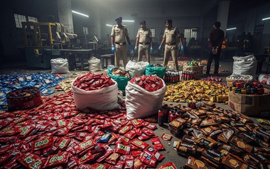 Đột kích 2 nhà máy, công an phát hiện đường dây sản xuất thuốc dạ dày và cà phê giả, tịch thu hơn 150.000 sản phẩm