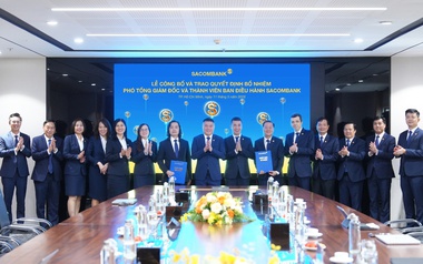 SACOMBANK kiện toàn đội ngũ lãnh đạo cấp cao
