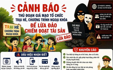 Cảnh báo thủ đoạn giả mạo tổ chức trại hè, chương trình ngoại khóa để lừa đảo