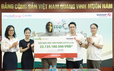 Banker Gen Z thức tới 4 giờ sáng vì trúng Vietlott hơn 23 tỷ đồng