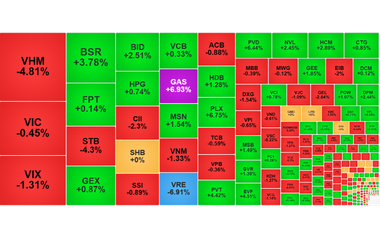 Chứng khoán ngày 13/5: VN-Index giảm nhẹ