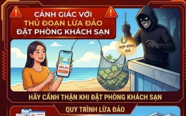 Cảnh báo thủ đoạn giả mạo fanpage của các khách sạn, resort, homestay để lừa đảo