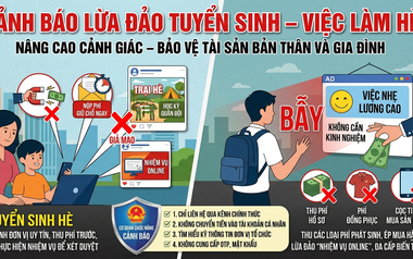 Cảnh giác bẫy lừa đảo nhắm vào học sinh, sinh viên dịp nghỉ hè