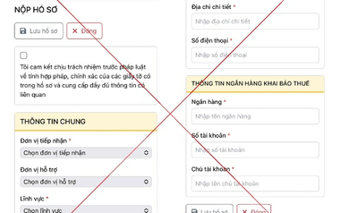 Cảnh báo thủ đoạn lừa đảo thu thập thông tin nhà đất qua website giả mạo dịch vụ công