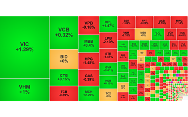 Chứng khoán ngày 30/6: VN-Index chạm mốc 1.860 điểm