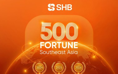 SHB được vinh danh trong TOP 10 Ngân hàng thương mại Việt Nam uy tín năm 2026 và TOP 200 doanh nghiệp lớn nhất Đông Nam Á của Fortune