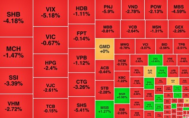 Chứng khoán ngày 13/7: VN-Index 'lùi' về mốc 1.800 điểm