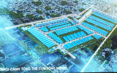 Một doanh nghiệp được sử dụng 26,8ha đất làm Cụm công nghiệp làng nghề Nam Tiến