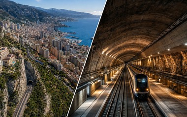 Phát hiện quốc gia 'bé hạt tiêu' chỉ rộng 2 km2 chôn 3 km đường sắt xuống lòng núi, 'giải phóng' 4 ha đất để phát triển đô thị