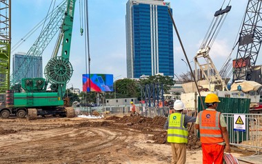 Tuyến metro 72.300 tỷ đồng có sự tham gia của Tập đoàn xây dựng hàng đầu Trung Quốc vừa bắt đầu hạng mục quan trọng