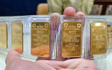 Giá vàng miếng, vàng nhẫn sáng 14/8 tiếp tục đà giảm