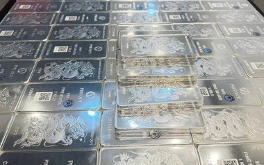 Giá bạc tuần qua tại DOJI, Phú Quý, Bảo Tín Mạnh Hải